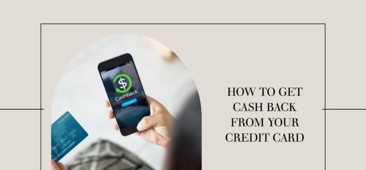 can you get cash back from a credit card