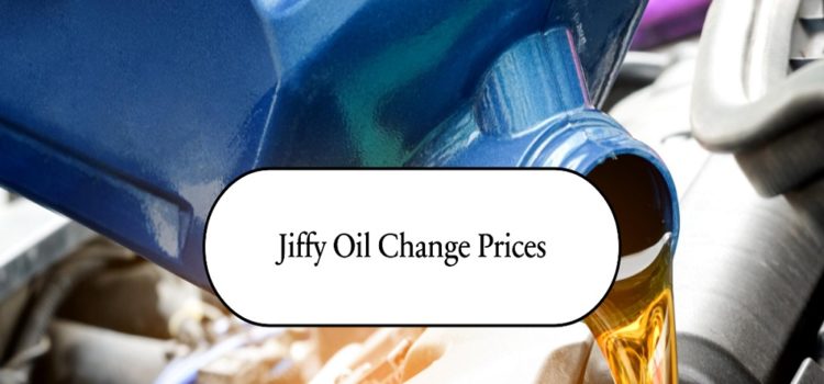 jiffy lube oil change price
